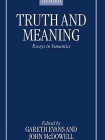 Truth and Meaning
