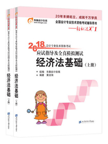 备考2019 初级会计职称2018教材东奥轻松过关12018年会计专业技术资格考试应试指导及全真模