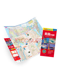 美国旅游地图（中英文对照）