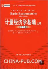 经济科学译丛：计量经济学基础