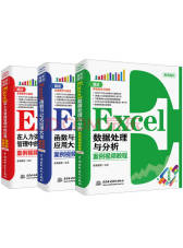 《Excel应用案例教程》三册