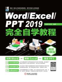 WordExcelPPT 2019完全自学教程：视频讲解版