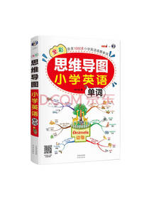 全彩思维导图小学英语单词