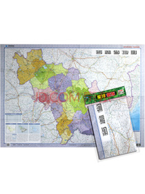 吉林省地图(折叠图 套封 1:85万) 约1.1m*0.8m