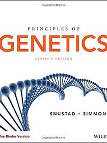 Principles of Genetics, 7th Edition