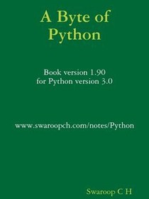 A Byte of Python