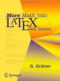 More Math Into LaTeX