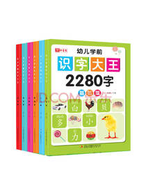 幼儿学前识字大王套装