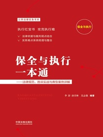 保全与执行一本通：法律规范、胜诉实战与典型案例详解