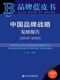 中国品牌战略发展报告（2019—2020品牌蓝皮书）