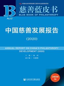 中国慈善发展报告（2020）（慈善蓝皮书）