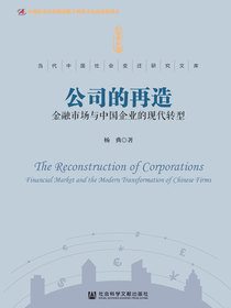公司的再造：金融市场与中国企业的现代转型