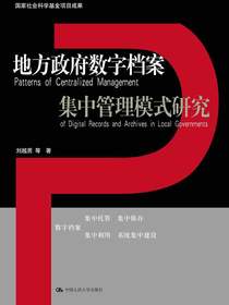 地方政府数字档案集中管理模式研究