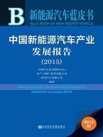 新能源汽车蓝皮书：中国新能源汽车产业发展报告（2015）