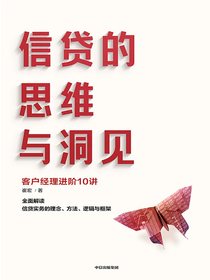 信贷的思维与洞见：客户经理进阶10讲