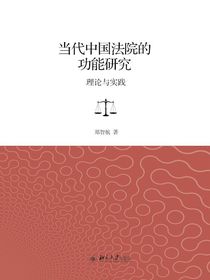 当代中国法院的功能研究：理论与实践