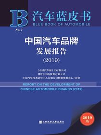 中国汽车品牌发展报告（2019）（汽车蓝皮书）