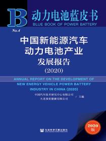 中国新能源汽车动力电池产业发展报告（2020）（动力电池蓝皮书）