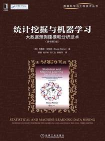 统计挖掘与机器学习：大数据预测建模和分析技术（原书第3版）
