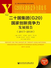 二十国集团（G20）国家创新竞争力发展报告（2017～2018）（G20国家创新竞争力黄皮书）