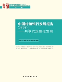 中国村镇银行发展报告（2020）：共享式规模化发展