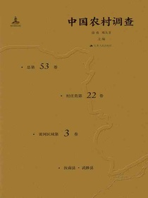 中国农村调查（总第53卷·村庄类第22卷·黄河区域第3卷）