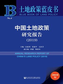 中国土地政策研究报告（2019）（土地政策蓝皮书）