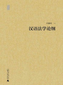 汉语法学论纲