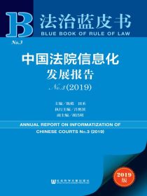 中国法院信息化发展报告（No.3）（2019）（法治蓝皮书）