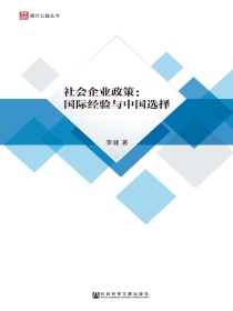 社会企业政策：国际经验与中国选择（億方公益丛书）