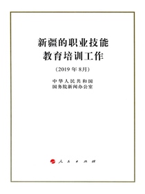 新疆的职业技能教育培训工作