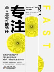 专注是人生最好的选择：掌控高效率人生的智慧宝典