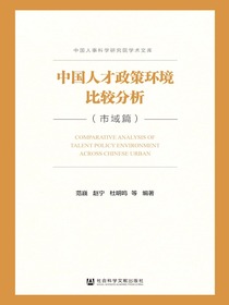 中国人才政策环境比较分析（市域篇）