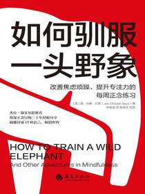如何驯服一头野象：改善焦虑烦躁、提升专注力的每周正念练习