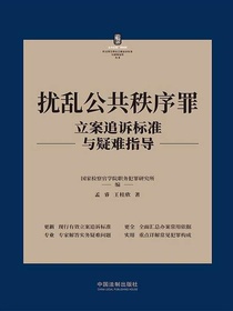 扰乱公共秩序罪立案追诉标准与疑难指导