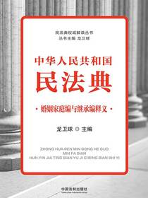 中华人民共和国民法典婚姻家庭编与继承编释义