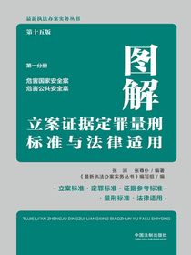 图解立案证据定罪量刑标准与法律适用：危害国家安全案·危害公共安全案（第十五版第一分册）