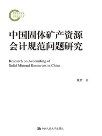 中国固体矿产资源会计规范问题研究