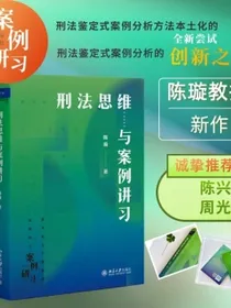 刑法思维与案例讲习新坐标法学案例研习系列陈璇教授作品