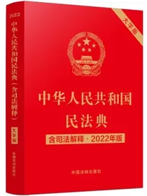 中华人民共和国民法典（含司法解释）（大字版）（2022年版）（网店专供整件48册）