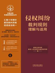侵权纠纷裁判规则理解与适用