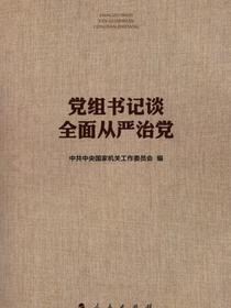 党组书记谈全面从严治党