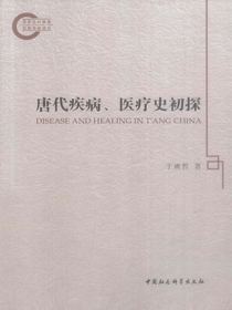 唐代疾病、医疗史初探
