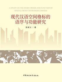 现代汉语空间格标的语序与功能研究