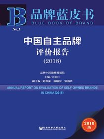 中国自主品牌评价报告（2018）（品牌蓝皮书）
