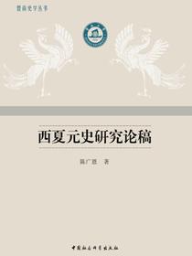 西夏元史研究论稿