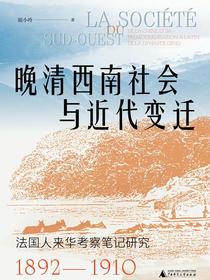 晚清西南社会与近代变迁：法国人来华考察笔记研究（1892—1910）