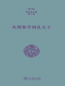 从现象学到孔夫子（张祥龙文集·第3卷）