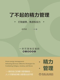 了不起的精力管理：打败疲惫、焦虑和压力