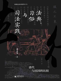 法典、习俗与司法实践：清代与民国的比较